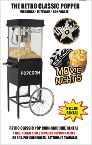 Signature Party Rentals - Popcorn Machine Rentals